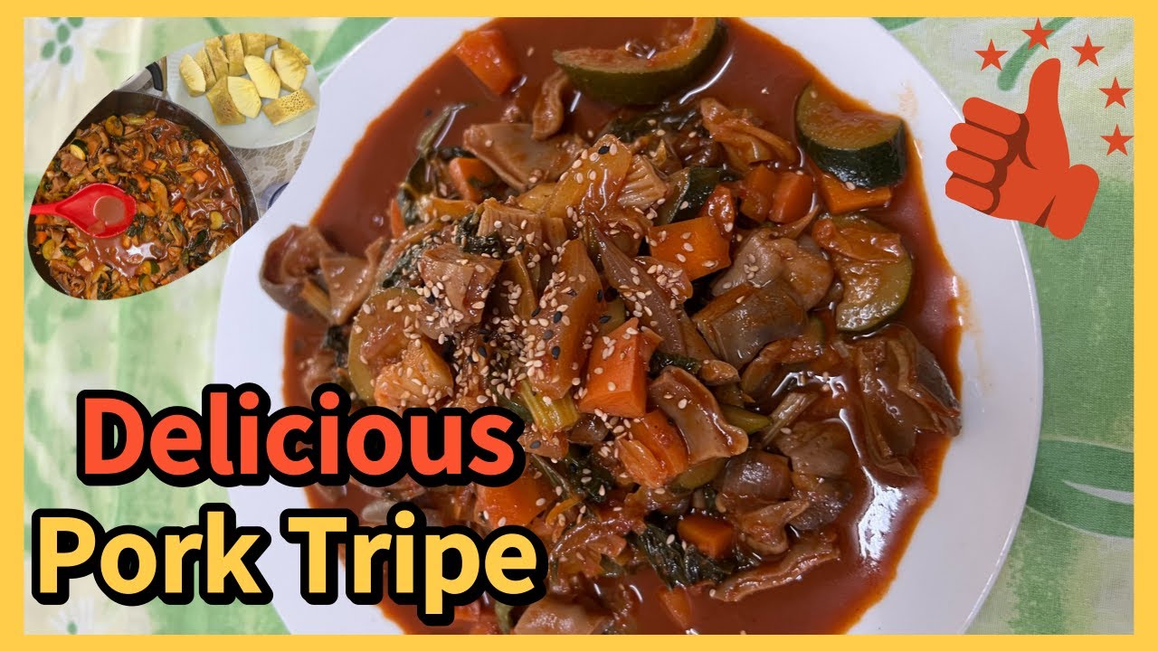 Delicious Pork Tripe