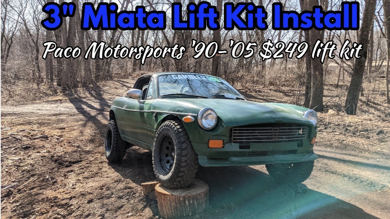 OFF-ROAD MIATA LIFT FOR JUST $249!