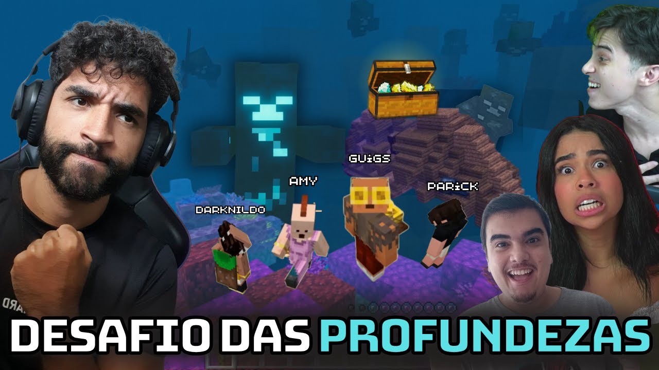 DESAFIO no FUNDO DO MAR com monstros atacando a FAMÍLIA toda!