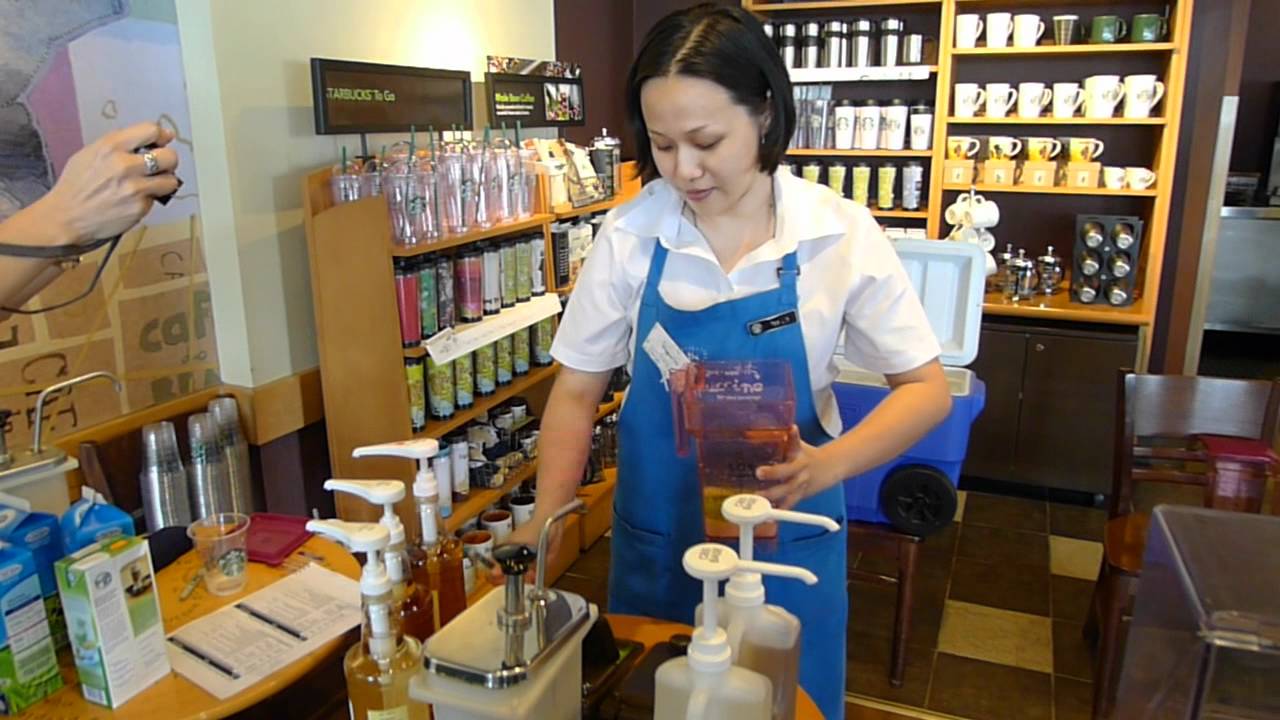 Starbucks Frappuccino Making Session - Foodtok