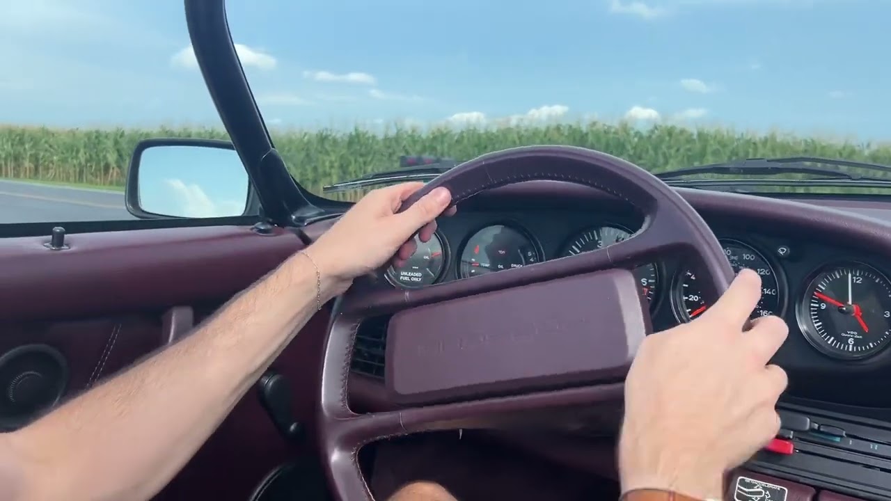 1989 Porsche 911 Speedster cold start / walkaround / drive