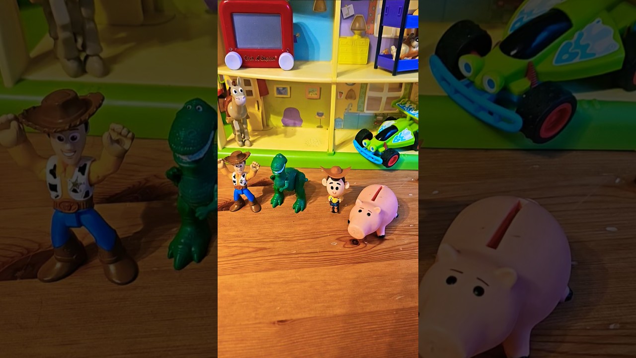 Битва игрушек против игрушечной обезьянки на качелях 🤣 #shortsfeed #игрушки