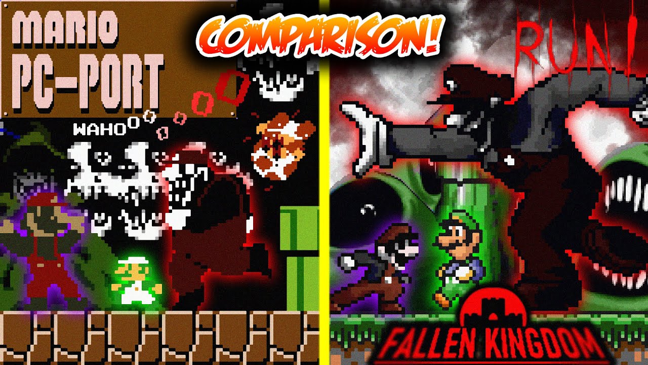Mario '85 Vs. Fallen Kingdom | SIDE-BY-SIDE COMPARISON!