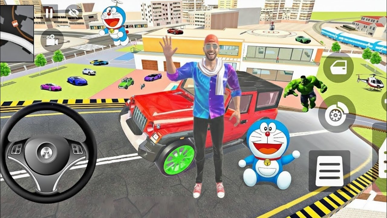 “Franklin Ne Karvaya Ramp Challenge | Hulk vs Doraemon vs Granny | Indian Theft Auto Simulator” 🔥🚗💥