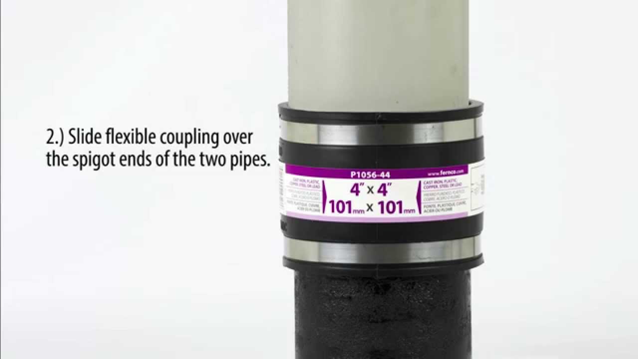 Fernco Flexible Coupling Installation: Residential Application