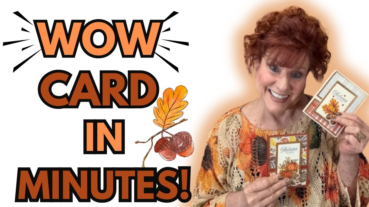 Make Amazing Fall Cards in Just Minutes!
