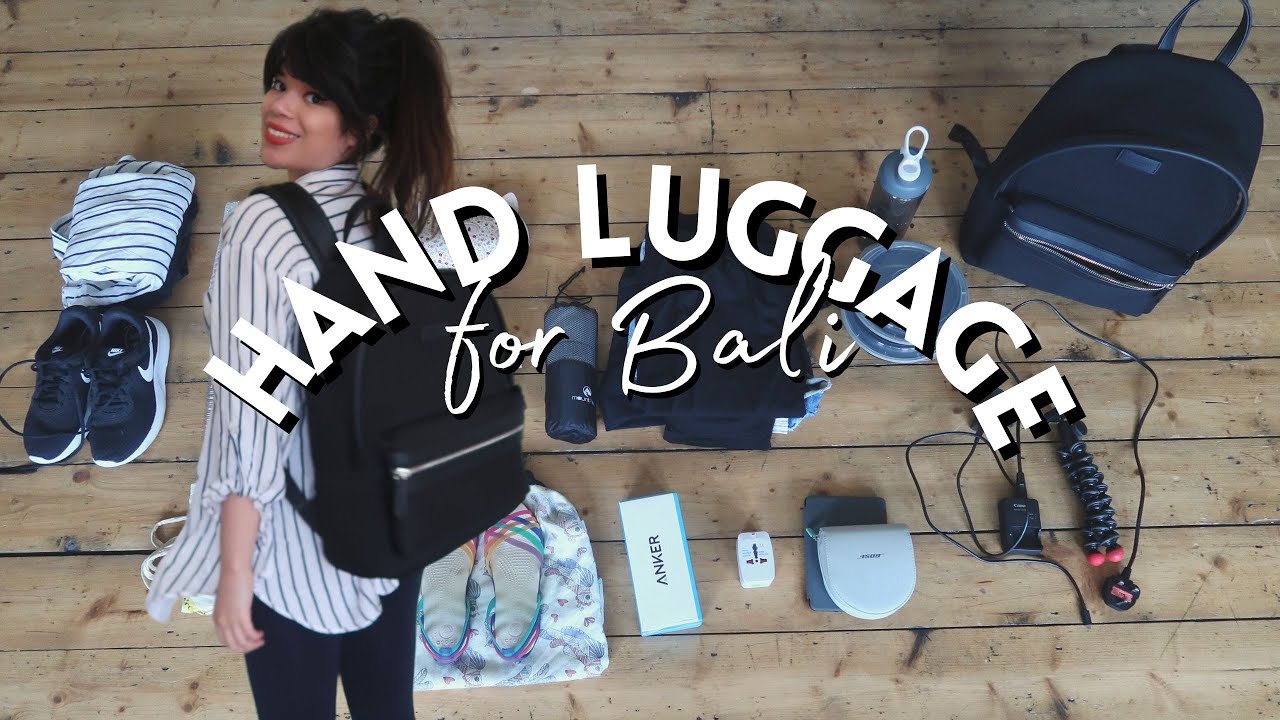 Minimalist packing for Bali, Indonesia | MINIMALISM