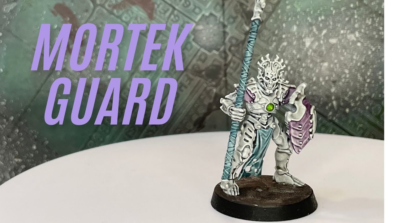 How to Paint Mortek Guard: Ossiarch Bonereapers
