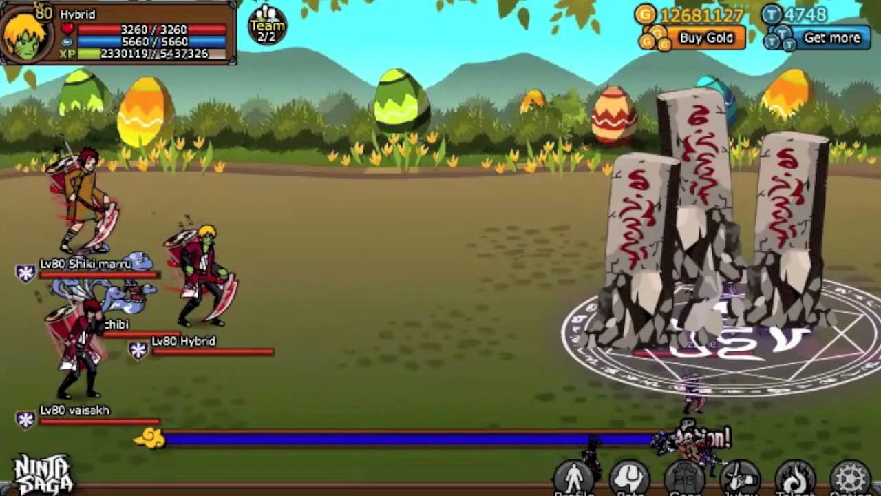 Ninja Saga - Easter Event 2012 Boss Yosuzume