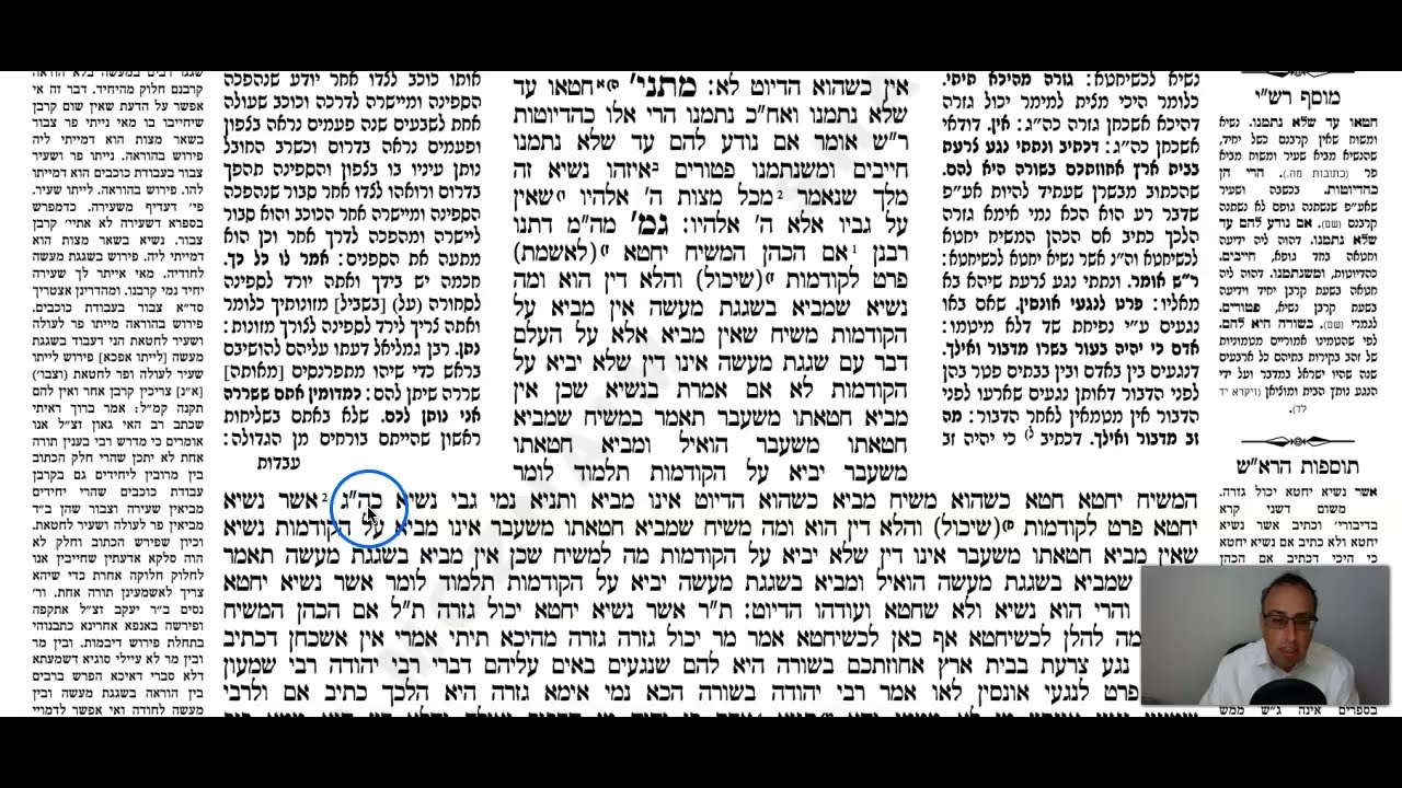 Horayos Daf 10a Daf Yomi Gemara (Talmud) Meseches Horayot Mesechet Horayot Masechet Horayot