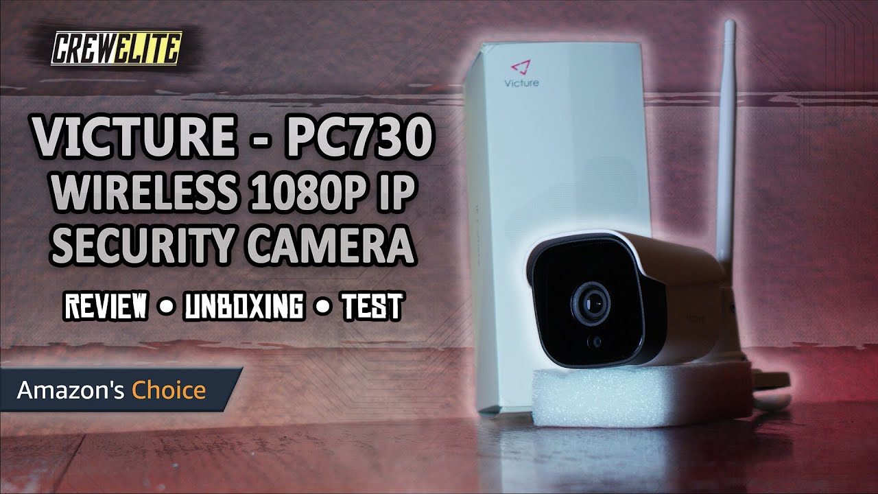 Victure - PC730 Wireless 1080P Security Camera | With Motion Tracking & Night Vision [REVIEW]