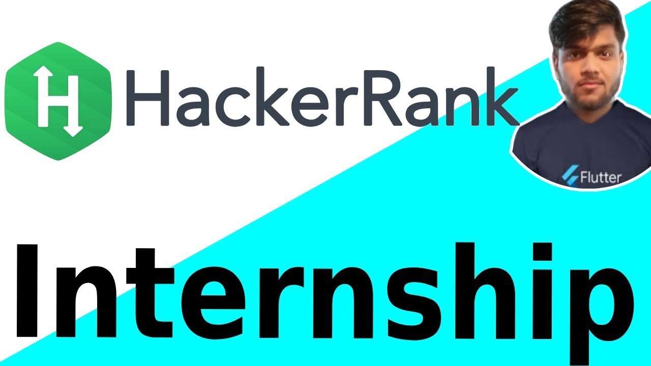 HackerRank Internship Drive 2021 | 35,000/month