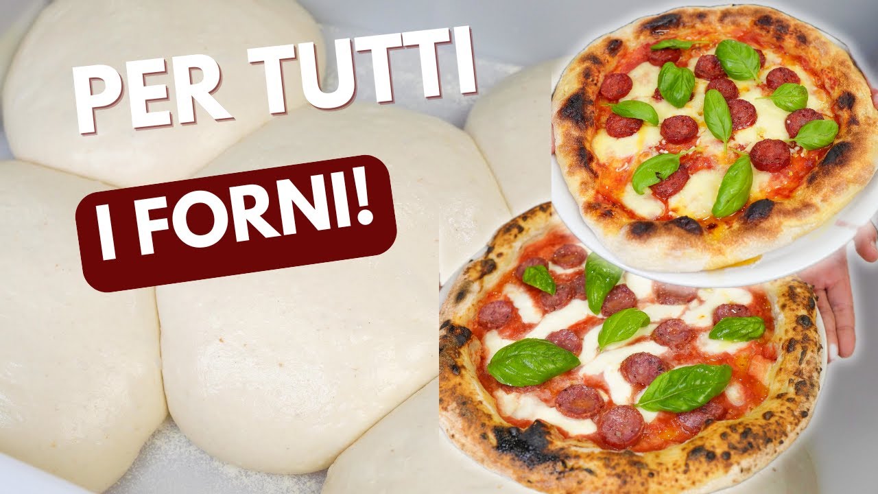 IMPASTO PER PIZZA TONDA FACILE E BUONO. PERFETTO PER TUTTI I FORNI!