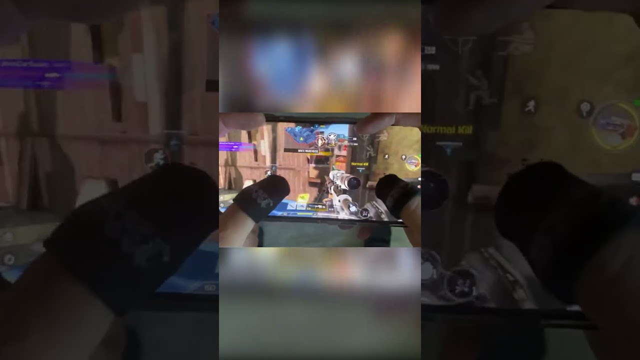 4 Finger HANDCAM In COD Mobile!!!