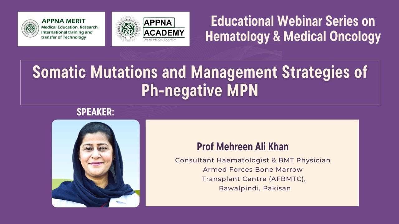 Somatic Mutations and Management Strategies of Ph-negative MPN - Webinar 9