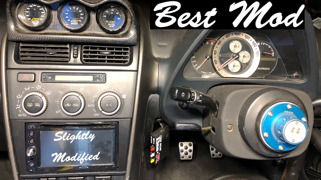 DIY Stereo install in an IS300 (quick and easy)