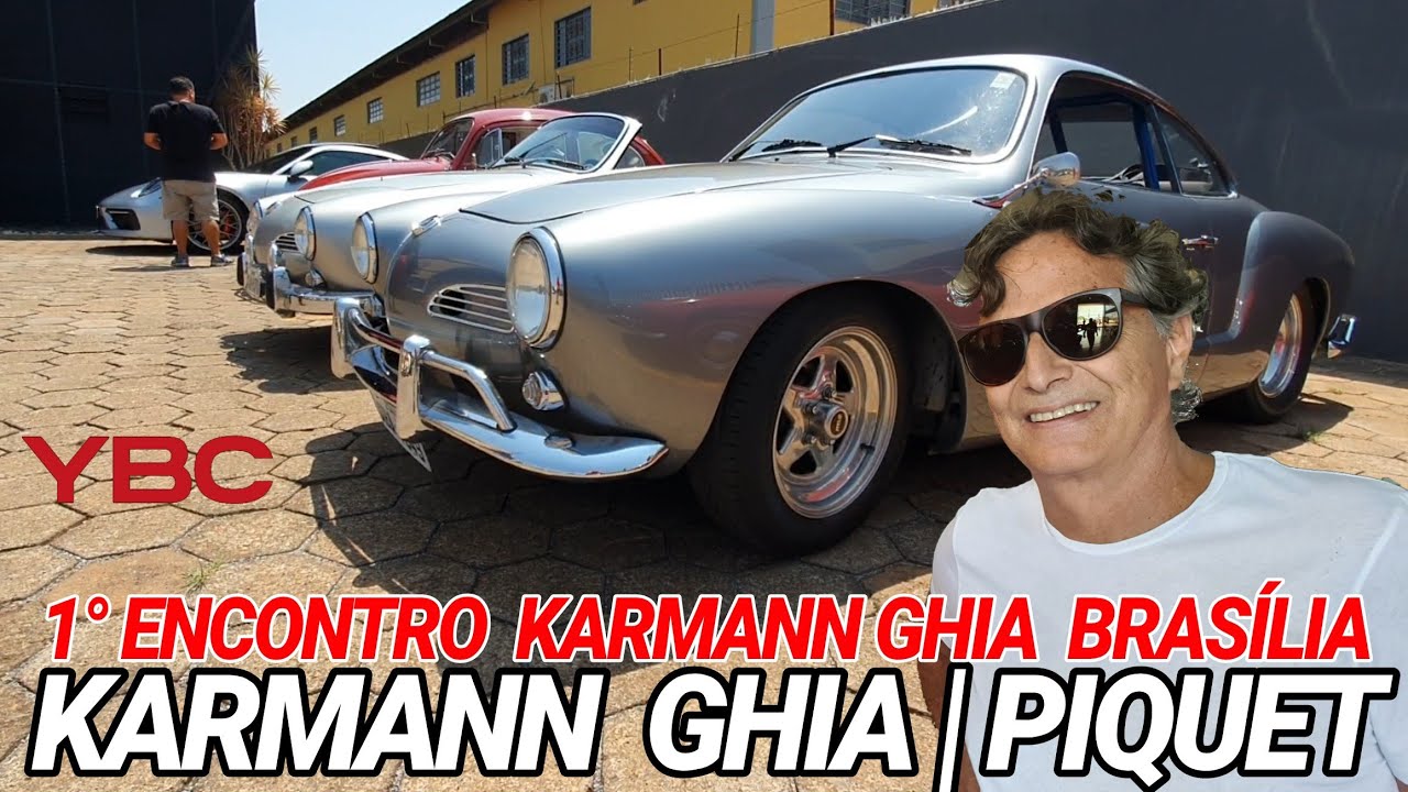 KARMANN GHIA do NELSON PIQUET | 1° Encontro de Karmann Ghia de Brasília