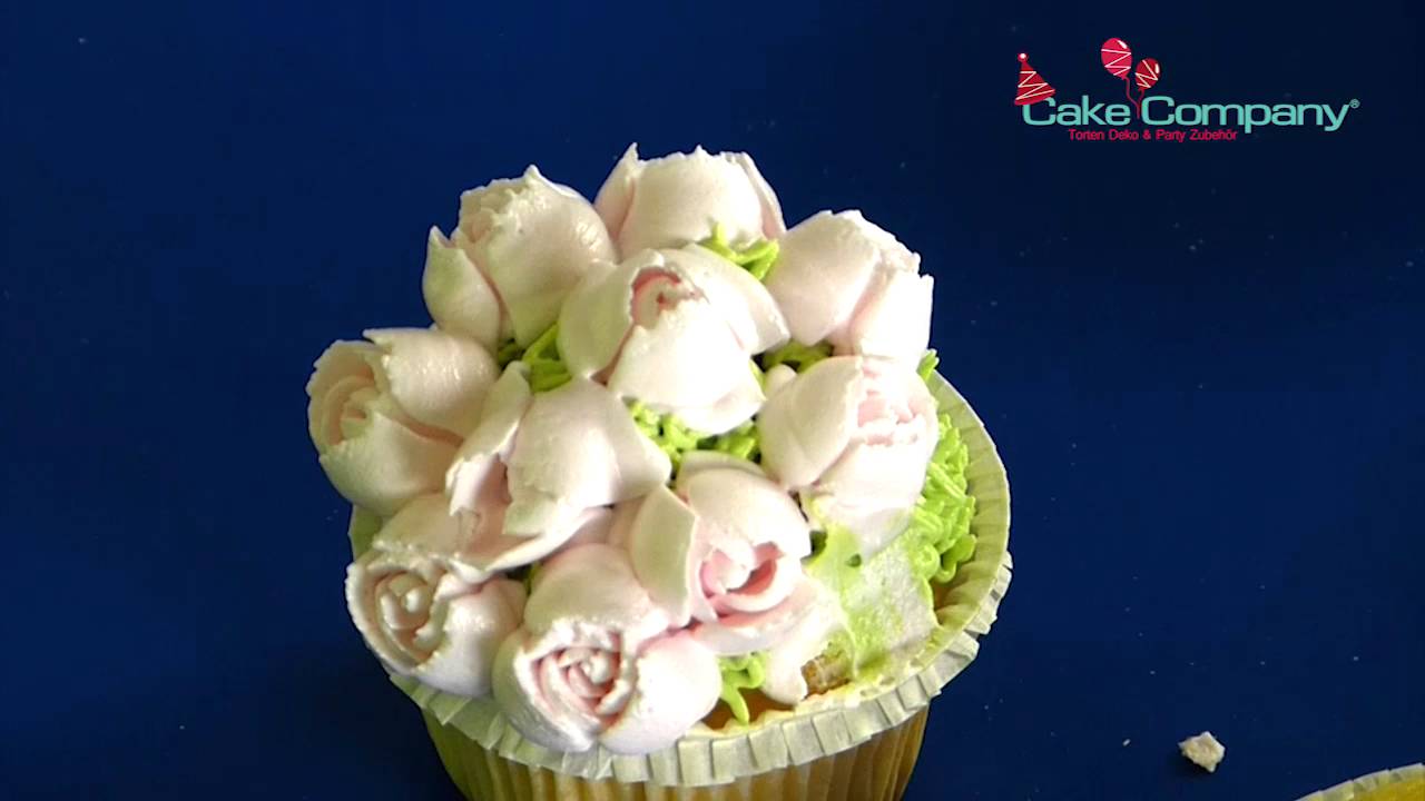 Russische Tülle Garniertülle Rose Blüte mit 9 Blättern -Kuchen Spritztüllen