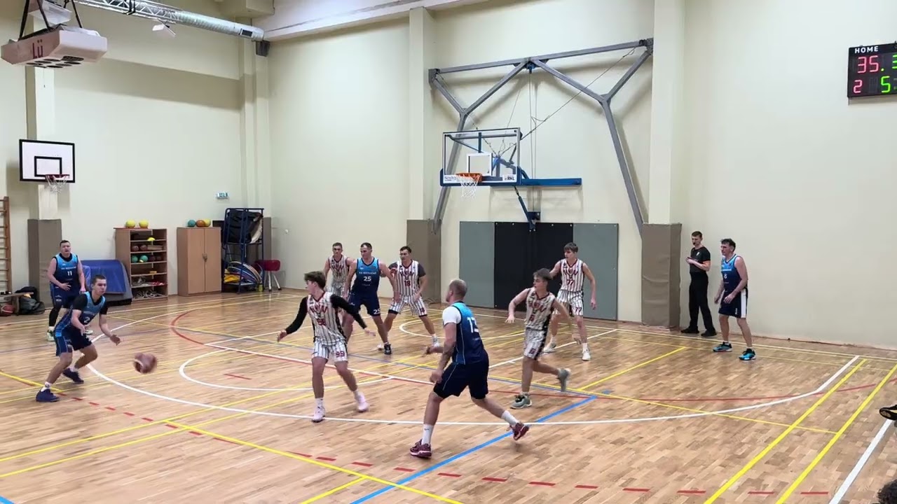 VBL Pro3 Nemenčinės Elniai vs Bedugnė 2 dalis 2025-11-17