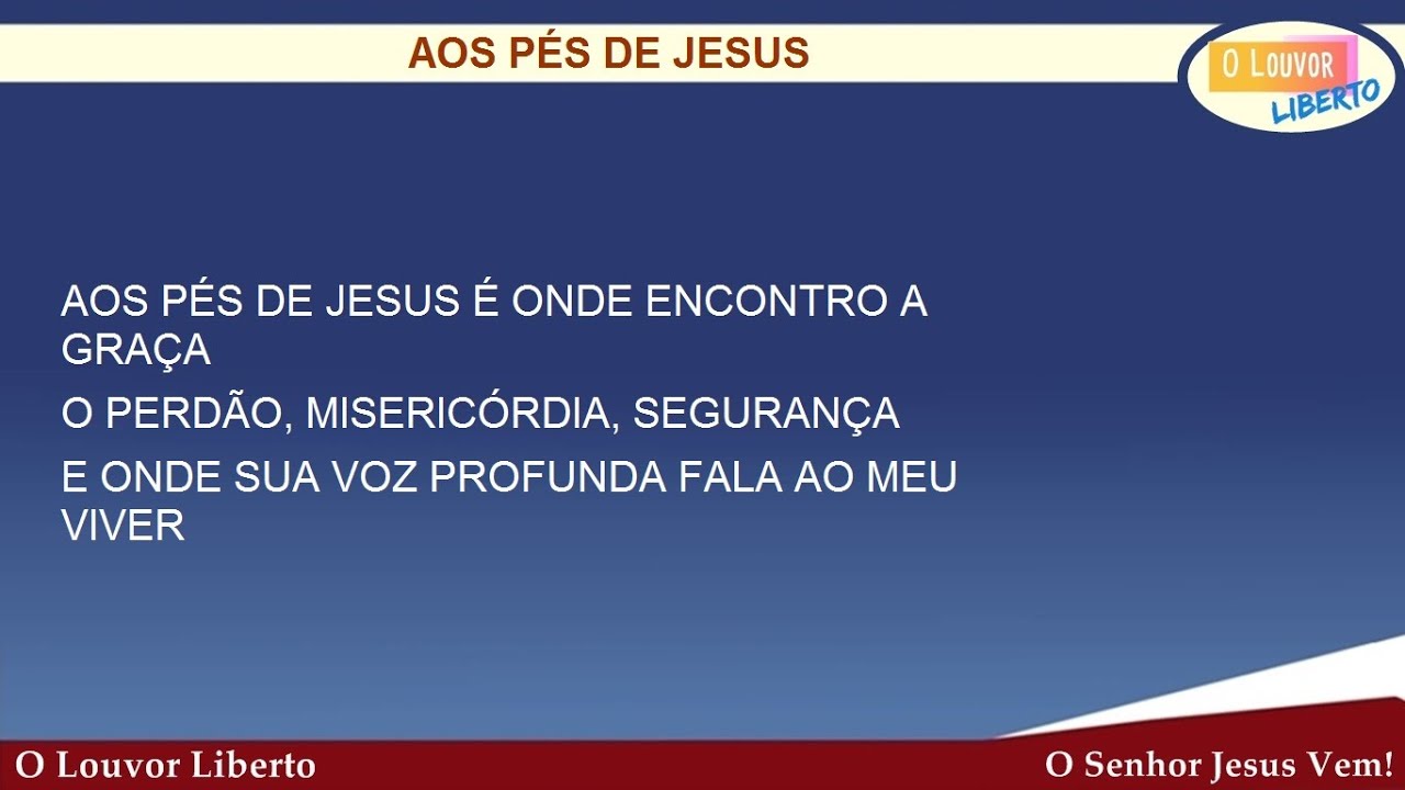 Louvor Aos pés de Jesus