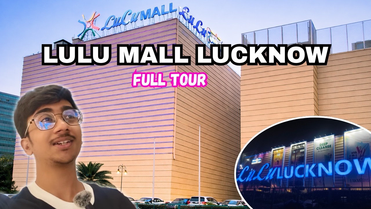 Полный обзор торгового центра Lulu Mall в Лакнау 😍 | Крупнейший торговый центр Индии?