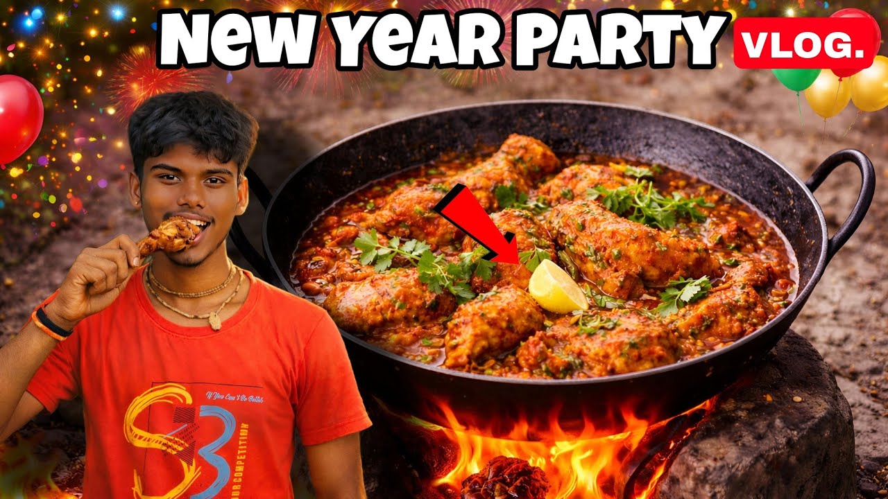🏆 “New Year Chicken Party Picnic 🍗🔥 | Full Masti Vlog 2026”