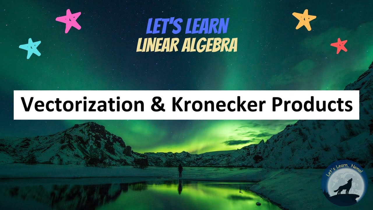 (LA29) Vectorization and Kronecker Products