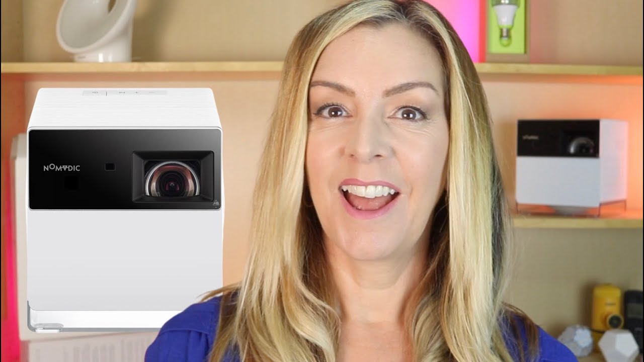 NOMVDIC P1000 projector hands-on review