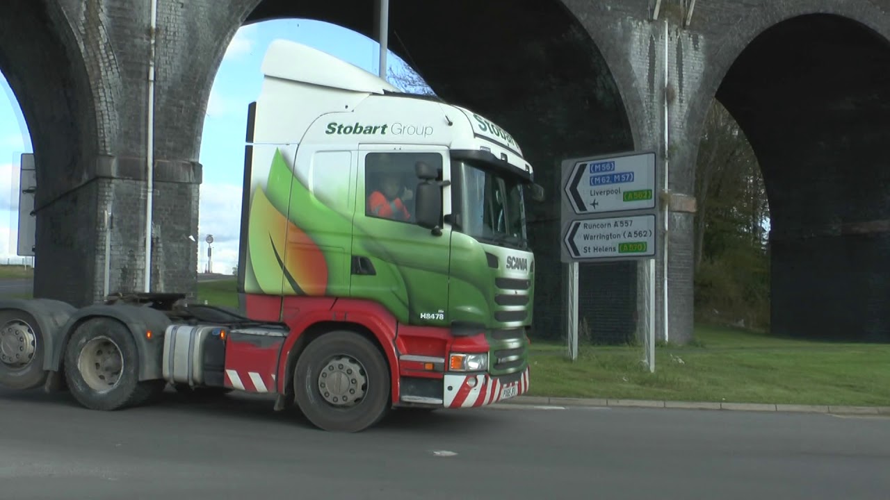STOBARTS MULTI MODAL PORT WIDNES INTERNET ONLY FILMED OCT 2019 BY DAVE SPENCER OF PMP