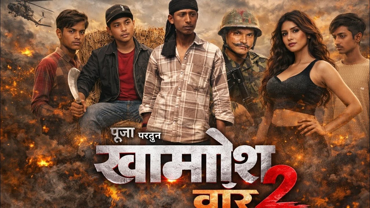 # film खामोशी वार 2  Khamose War to  ,Naw Video,@ Funny A Abhishek #video 
