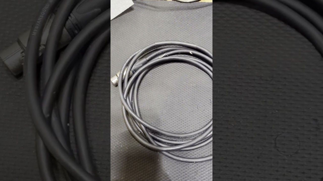 Built Custom XLR To TRS Cable For Talkback Mic For Midas M32C