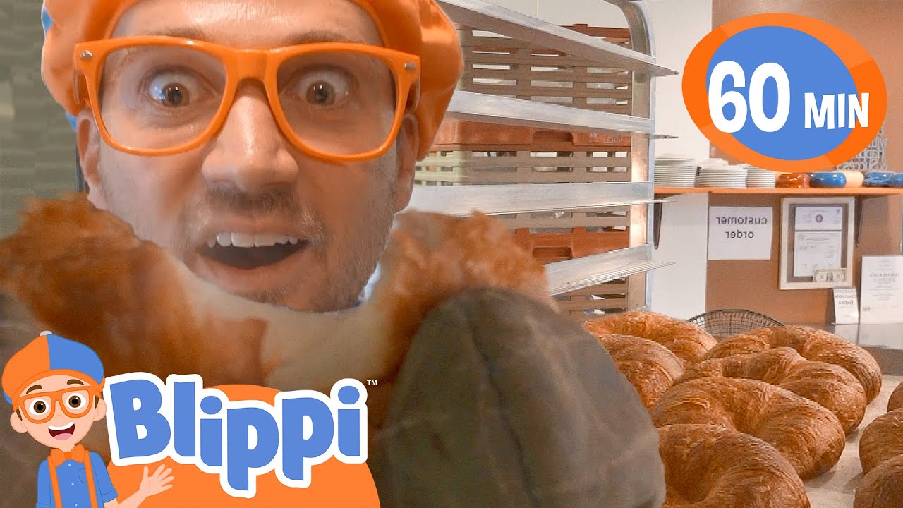 The Bakery Song | 1 Hour of BLIPPI | Educational Songs For Kids