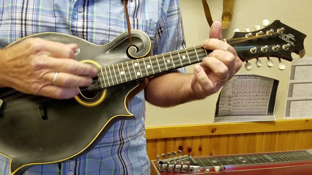 Little Birdie, beginner song for mandolin