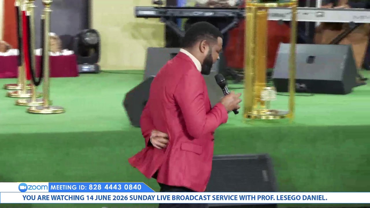 14 JUNE 2026 SUNDA LIVE BROADCAST SERVICE WITH PROF. LESEGO DANIEL PART 1