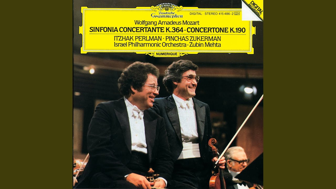 Mozart: Sinfonia concertante for Violin and Viola in E-Flat Major, K. 364: II. Andante