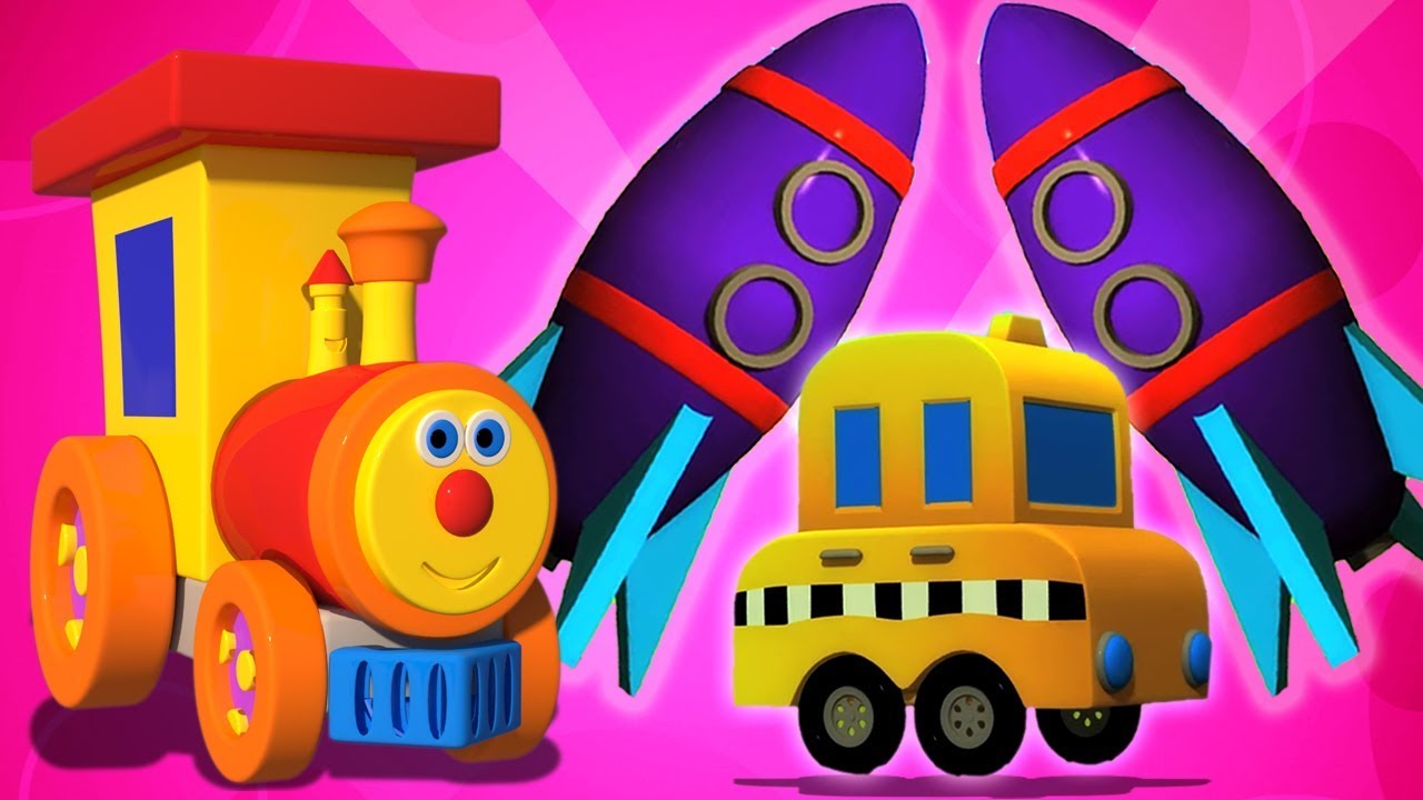trem de transporte ben | Aprender transporte | Crianças Aprender Vídeo | Ben Transport train