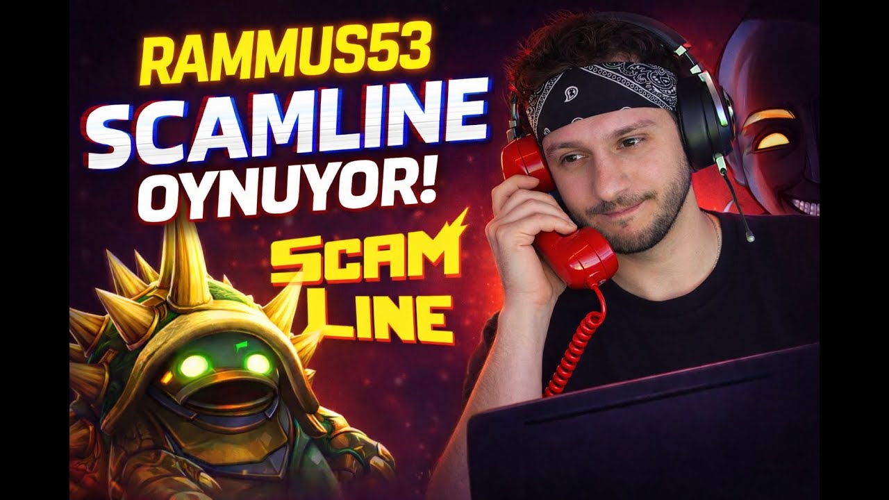 RAMMUS53  YAYINDA SCAMLİNE OYUNUYOR(EN İYİ BLÖF YAPAN KAZANIR)
