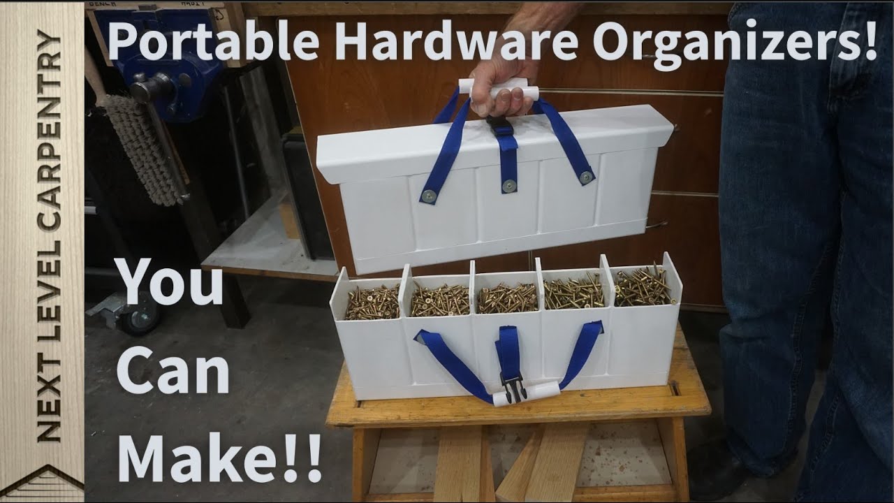 Make These Portable Hardware Organizers