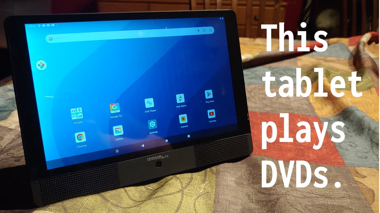 Exploring a $50 Android Tablet That Can Play DVDs