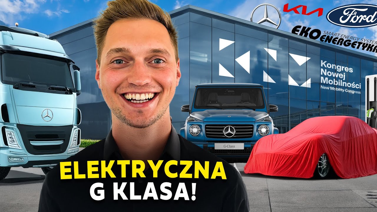 Nowy ELEKTRYCZNY MERCEDES EQG, Volkswagen ID.7, Ford Capri, Mercedes e-Actros i wiele innych! 🤯