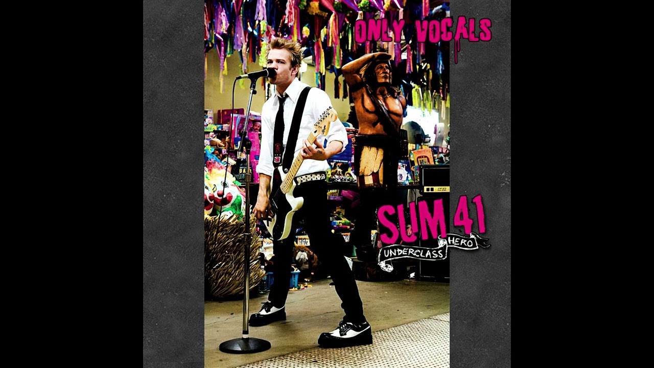 Sum 41 - Walking Disaster (Only Vocals) 2025