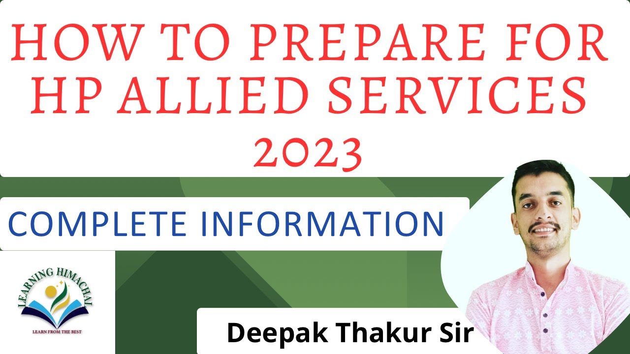 How to Prepare for HP Allied Services 2023 |Complete Information | #hppsc #hpallied #hp