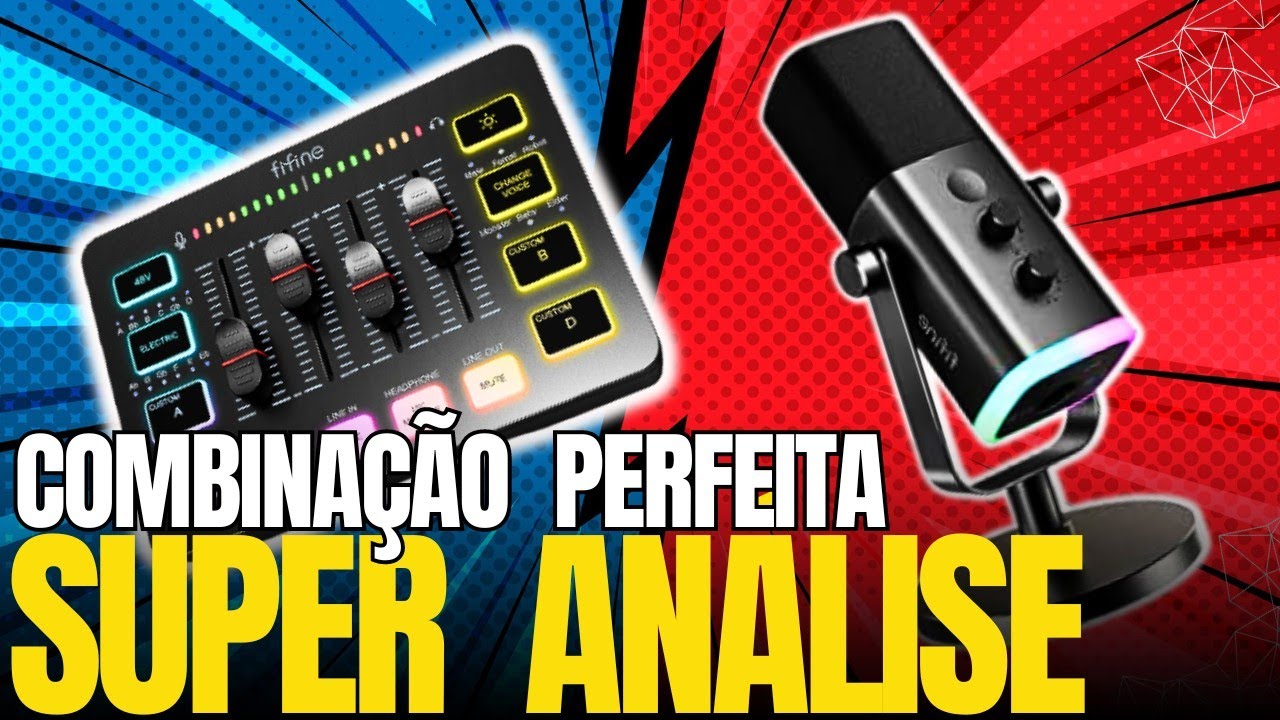 Fifine Ampligame SC3 + Am8 [ Super Combinação ] - Pontos Negativos - Todas as possibilidades