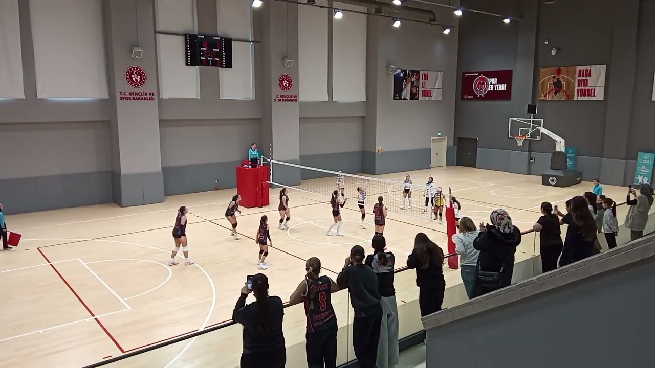 ATAKENT 34 SPOR KULÜBÜ -; HAZNEDAR DORUK SPOR KULÜBÜ KÜÇÜK KIZLAR LİG MAÇI 1.SET