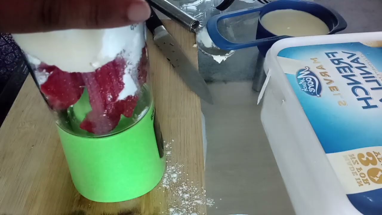 Strawberry milkshake recipe 
