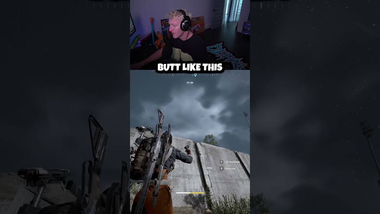 Teaching TimTheTatman the Snaphook Tech #Tfue #arcraiders #arcraidersclips  ⁨@timthetatman⁩