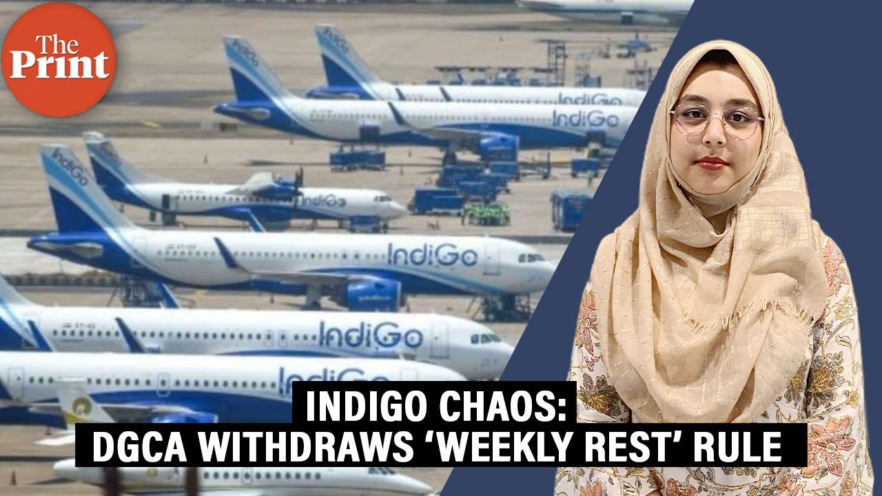 DGCA withdraws ‘Weekly Rest’ for pilots clause amid IndiGo chaos: What it means