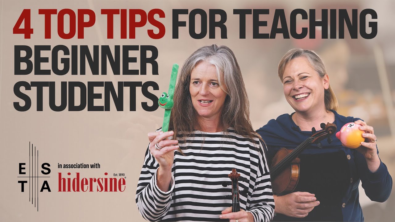 Violin Teaching Tips & Tricks - 4 Essential Tips for Beginners, and how to teach them too.