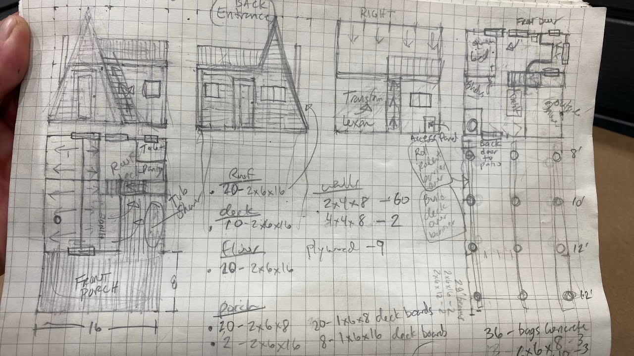 I will build an A-Frame in 30 days! ** Day 1