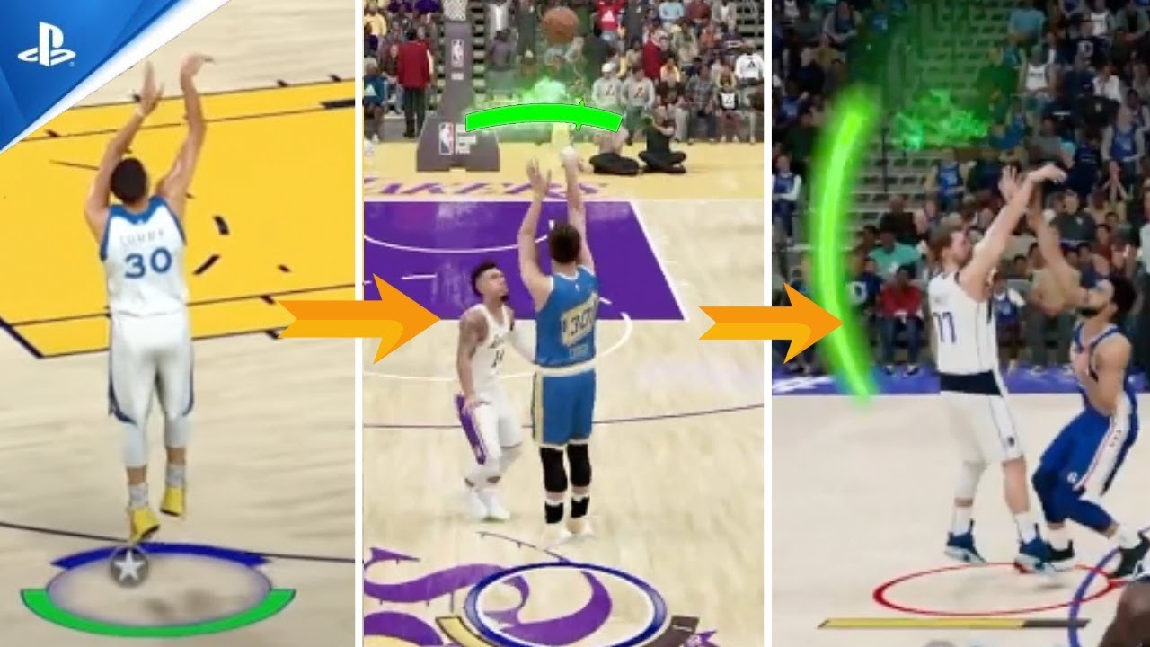 Evolution of NBA 2K Shot Meter (NBA 2K14-2K22)